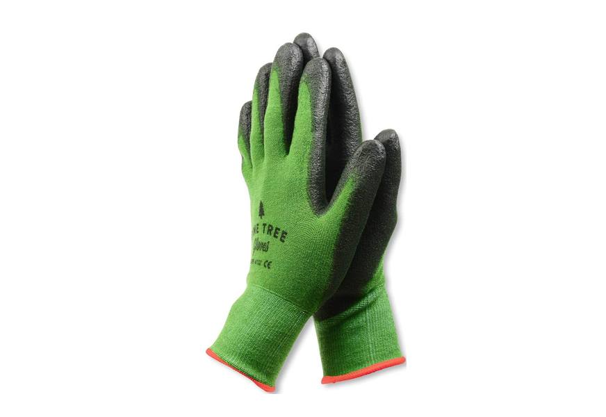 pine tree tools bamboo working gloves