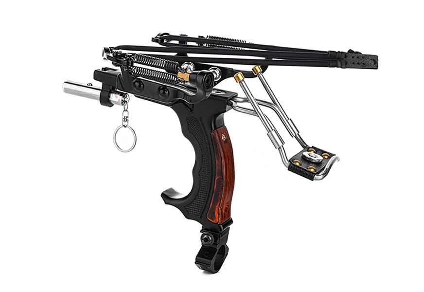 rochan spring-loaded slingshot