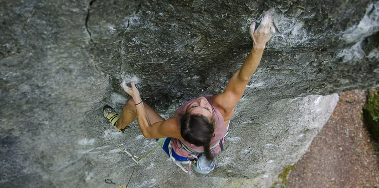 rock climbing