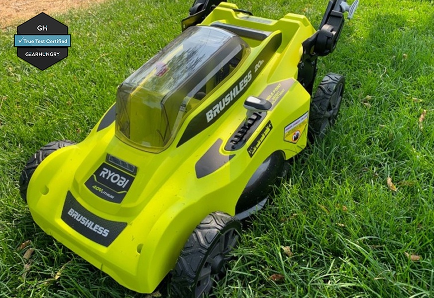 BLACK+DECKER 40V Cordless Lawn Mower with Battery Included CM1640,  Tested-Works