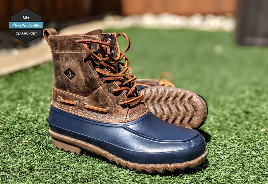 sperry top-sider decoy rain boots for men