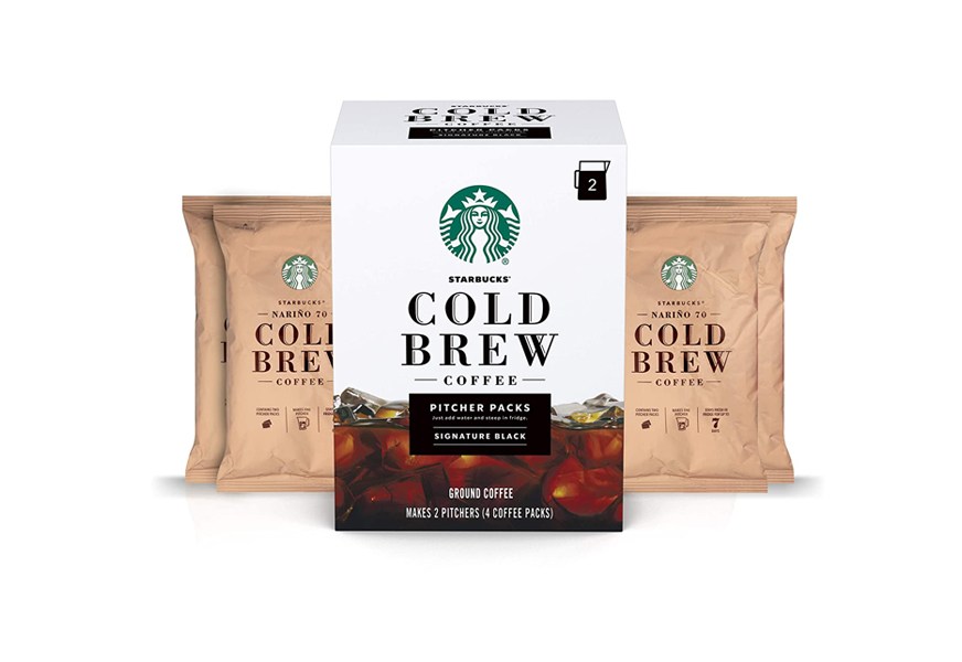 starbucks cold brew coffee pitcher packs - signature black