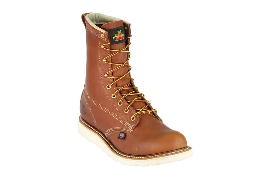 thorogood men’s american heritage 8” plain toe boot