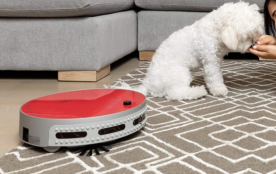 using a robotic vacuum cleaner