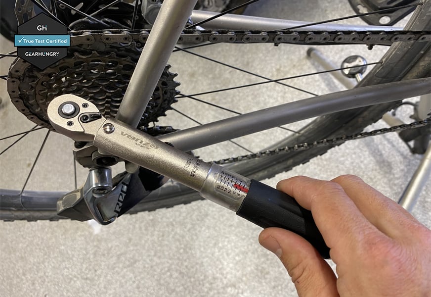 venzo bicycle 1/4-inch drive torque wrench