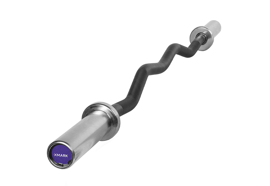 xmark olympic ez curl bar
