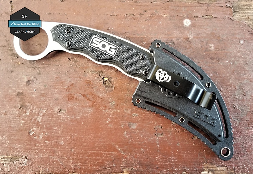 sog gambit tactical karambit knife