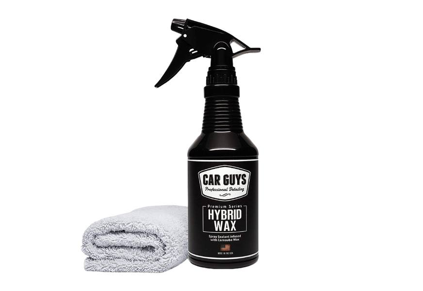 car guys hybrid car wax spray