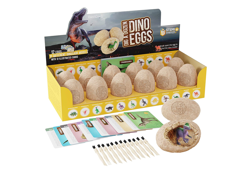 dig a dozen dino eggs dig kit