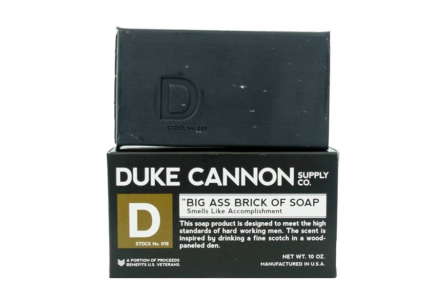 duke cannon big ass brick of soap for men