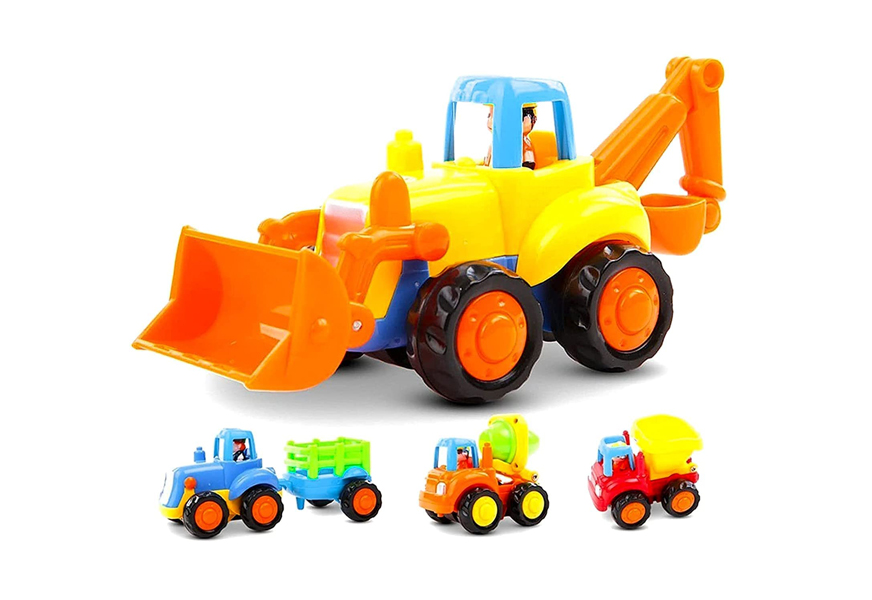 gostock friction powered cars push and go toys