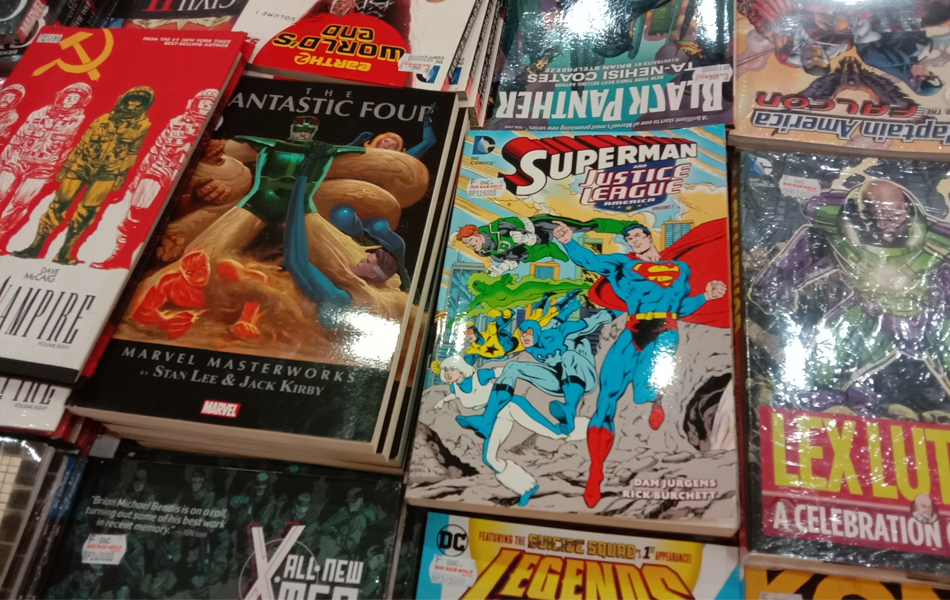graphic novels in store