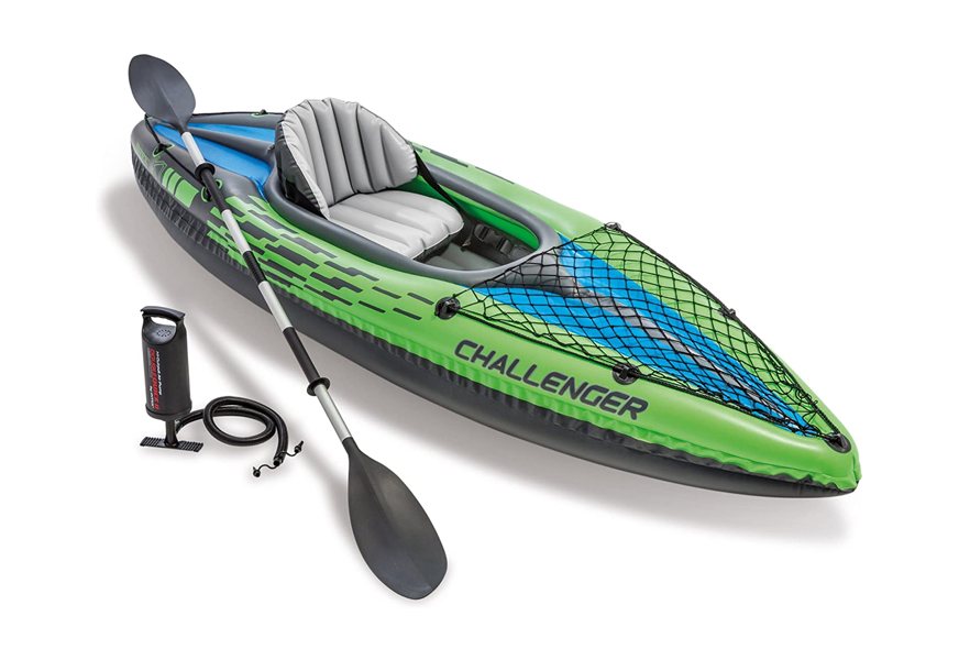 intex challenger k1 fishing kayak