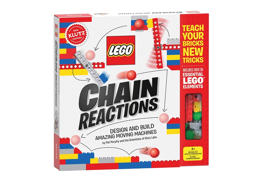 klutz lego chain reactions science & building kit