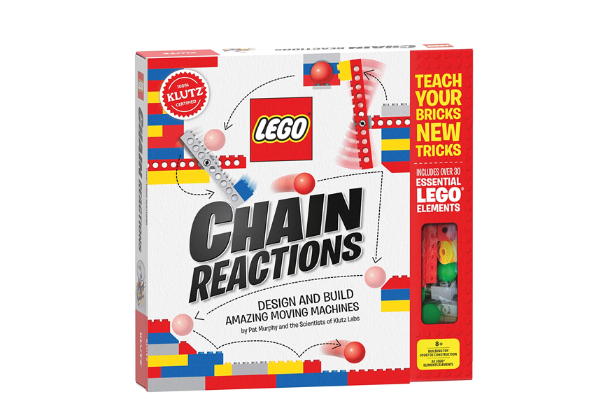 klutz lego chain reactions science & building kit