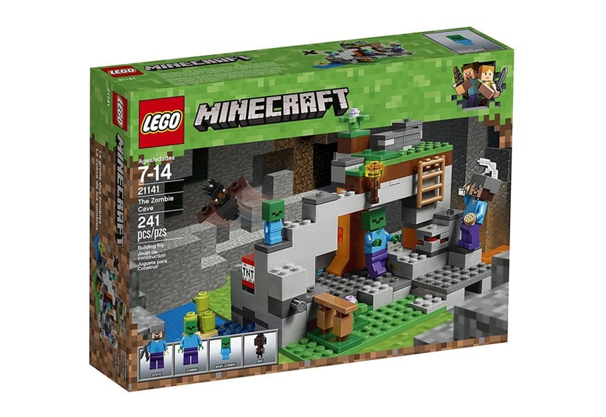 lego minecraft the zombie cave