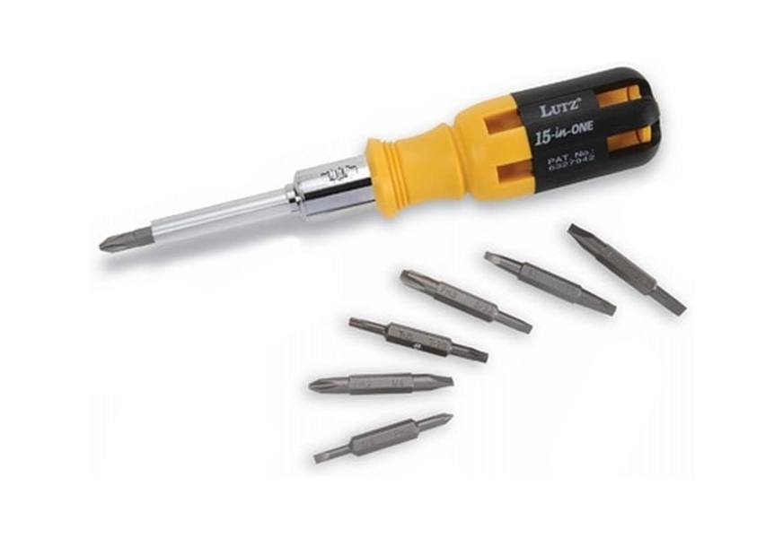 lutz 15-in-1 ratchet screwdriver