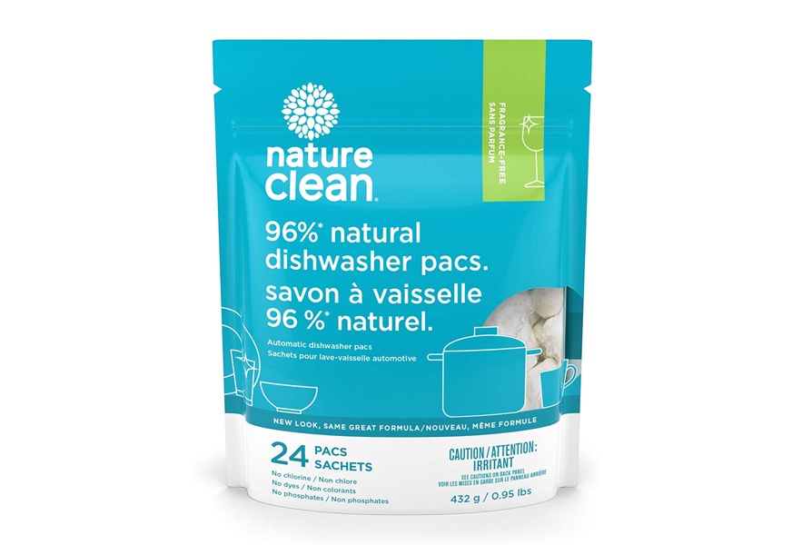 nature clean dishwasher pods pacs