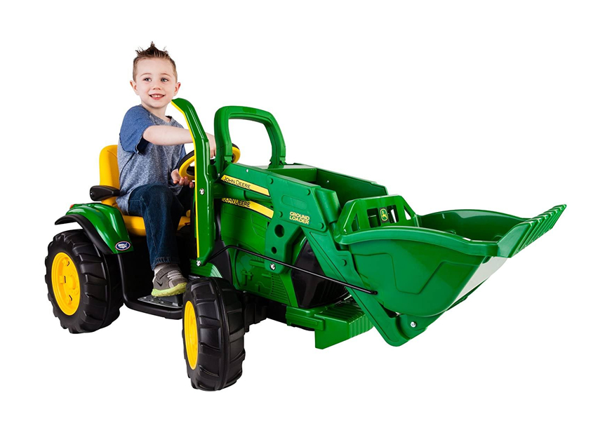 peg perego john deere ground loader ride on