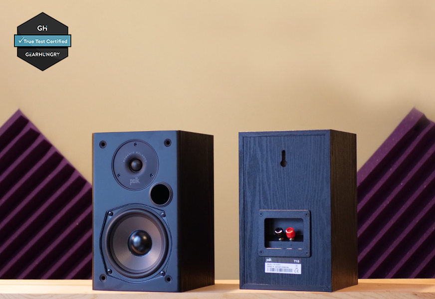 polk audio t15 100 watt home theater bookshelf speakers
