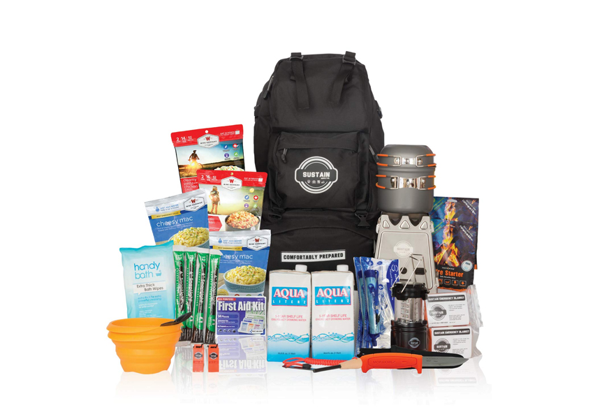 premium emergency survival bag kit