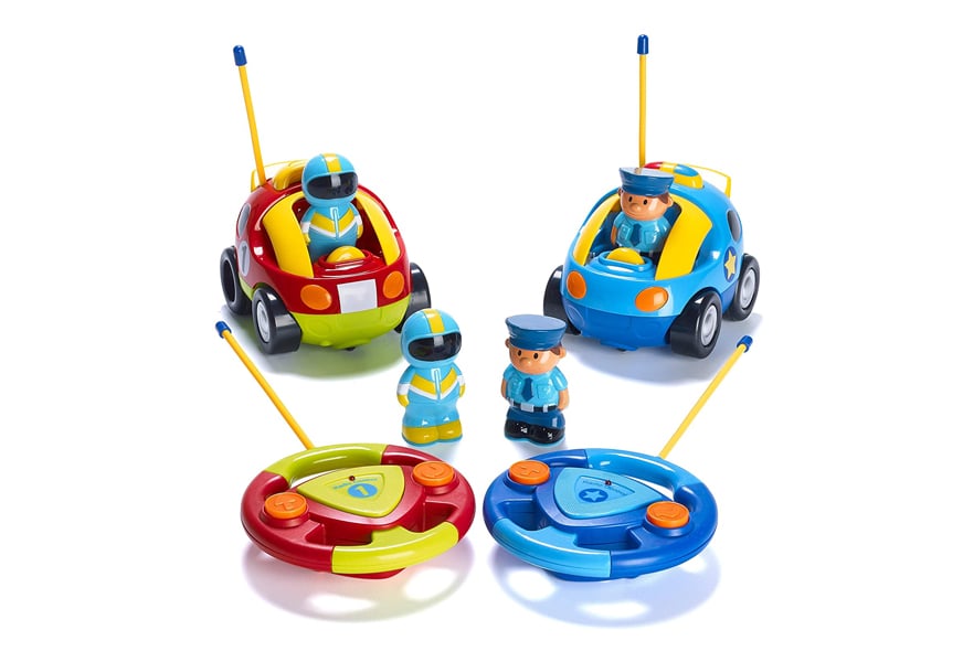 prextex rc police car and race car