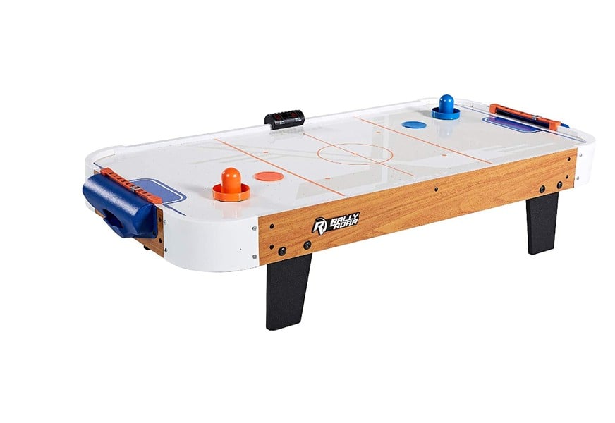 rally and roar tabletop air hockey table
