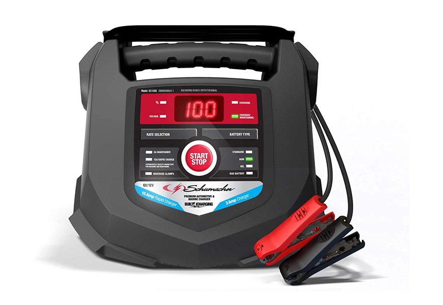 schumacher sc1280 6/12v rapid battery charger and 15a maintainer
