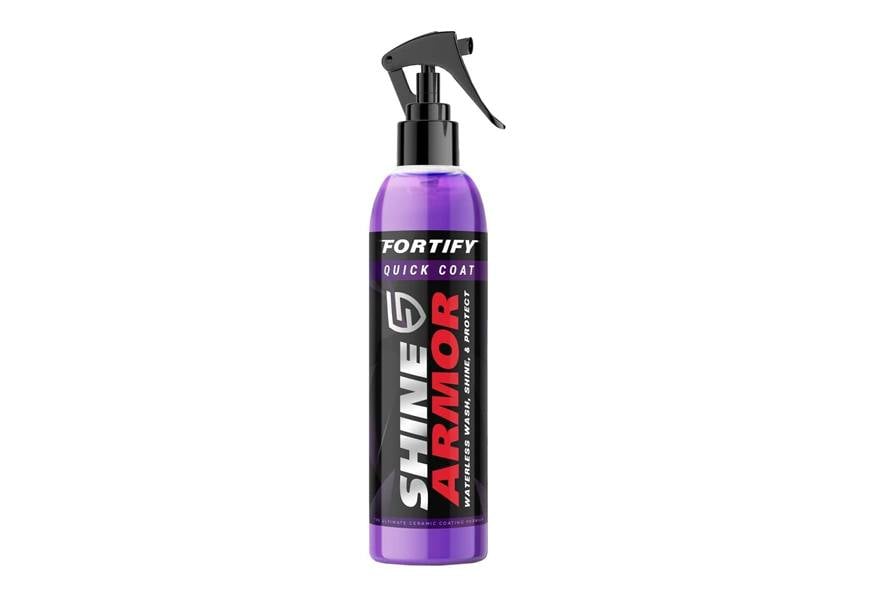 shine armor fortify quick coat car wax