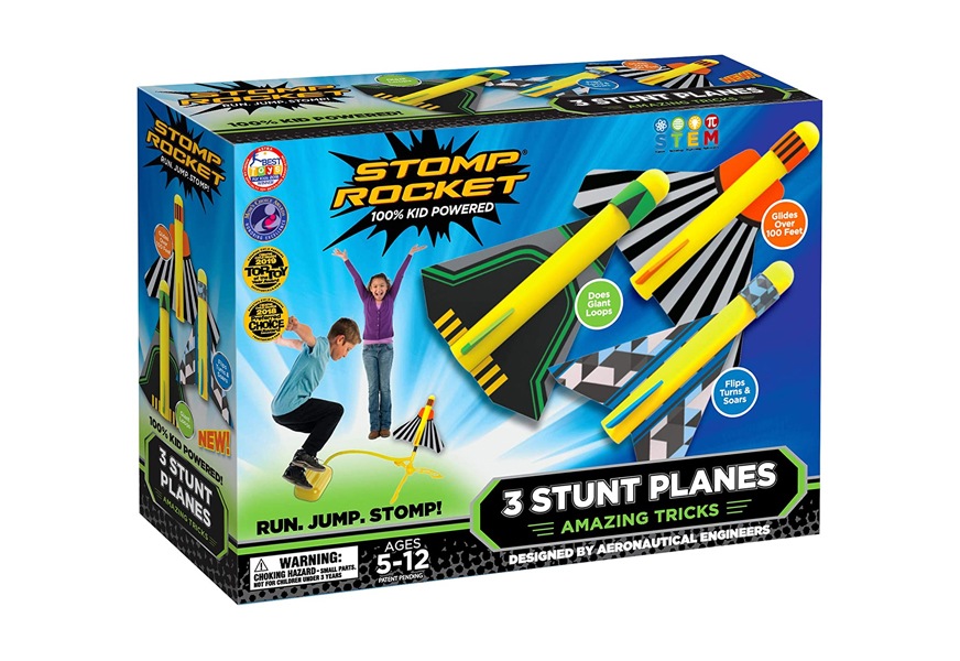 stomp rocket stunt planes