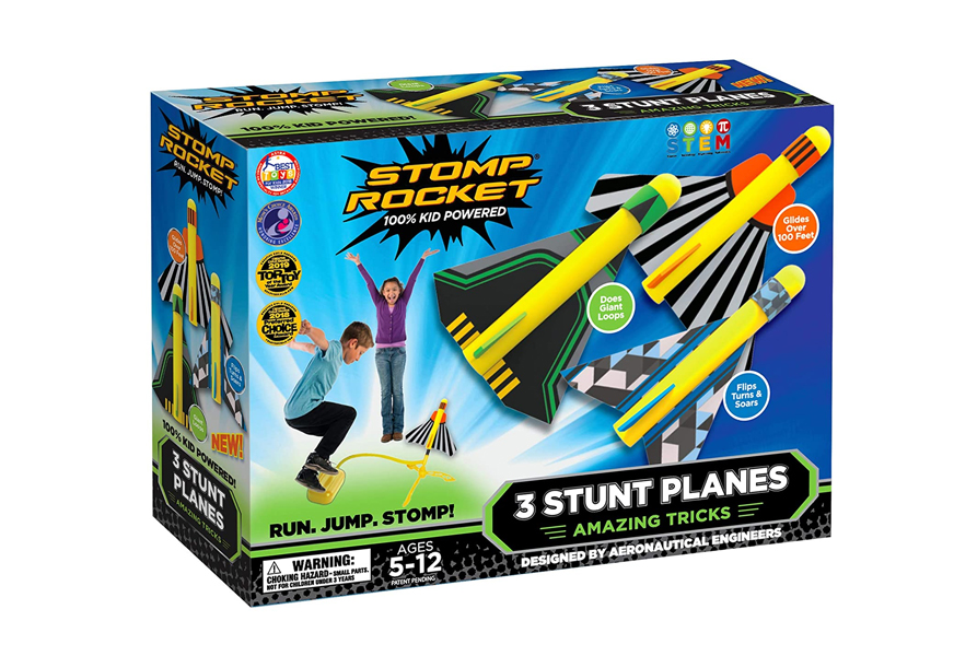 stomp rocket stunt planes