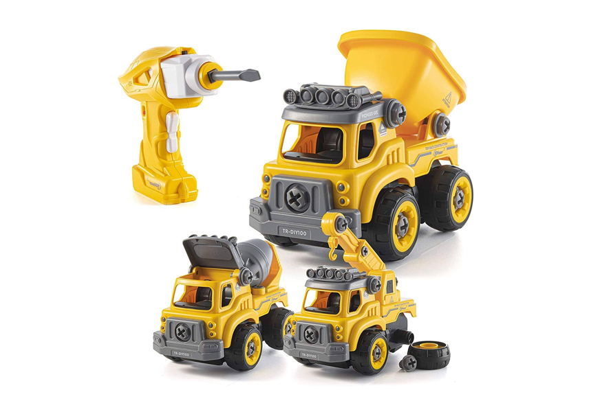 take apart toys with electric drill