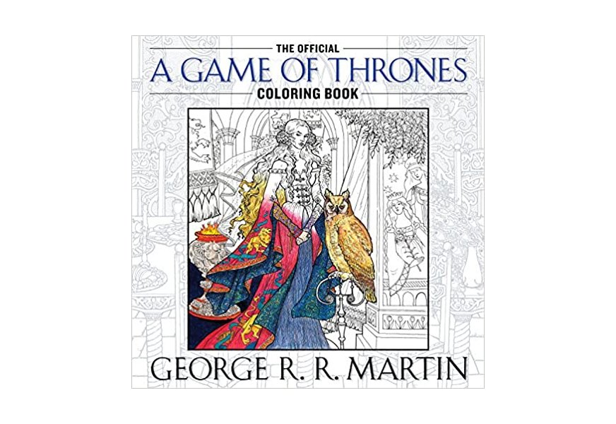 the official game of thrones coloring book