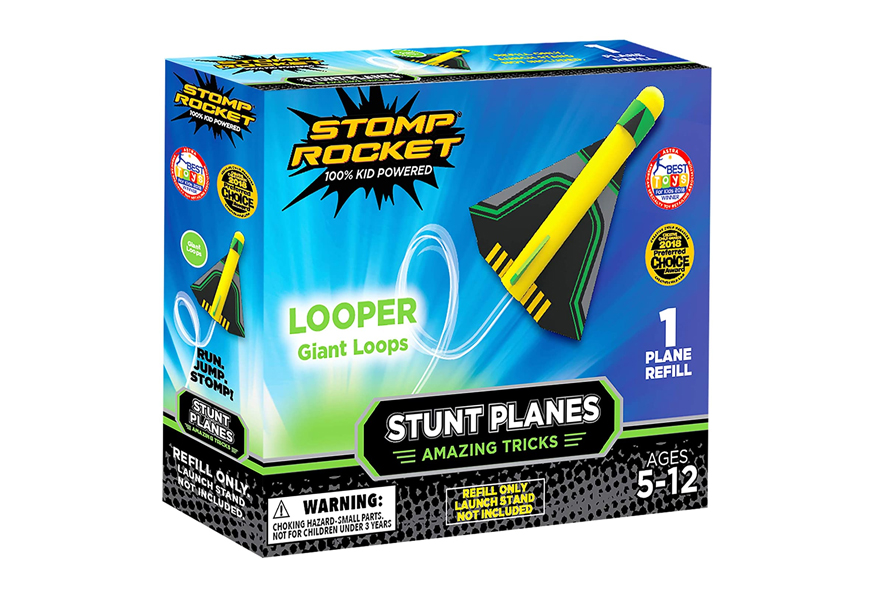 the original stomp rocket stunt planes