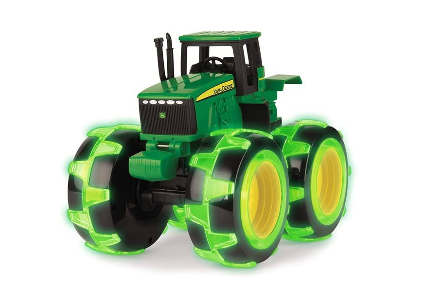tomy john deere monster treads lightning wheels tractor