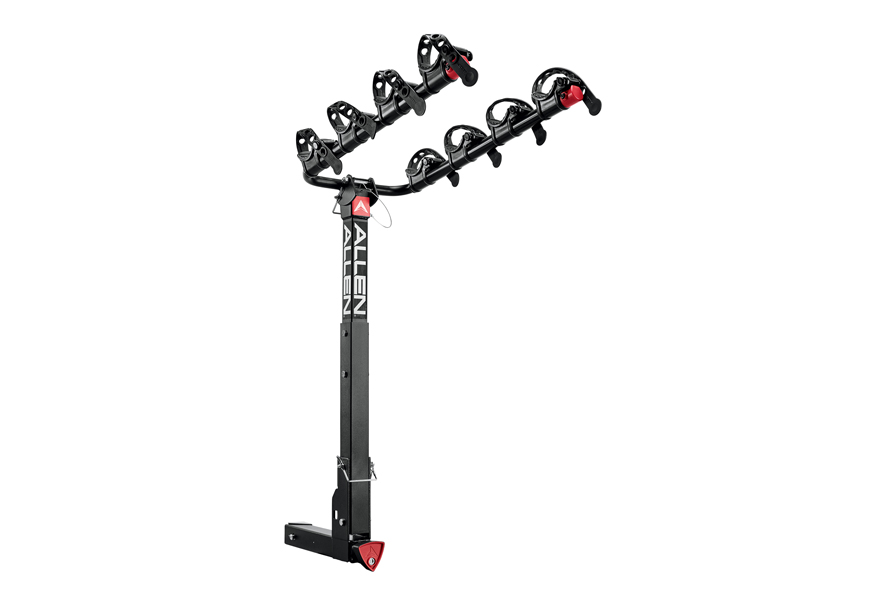 allen sports deluxe hitch mounted bike rack