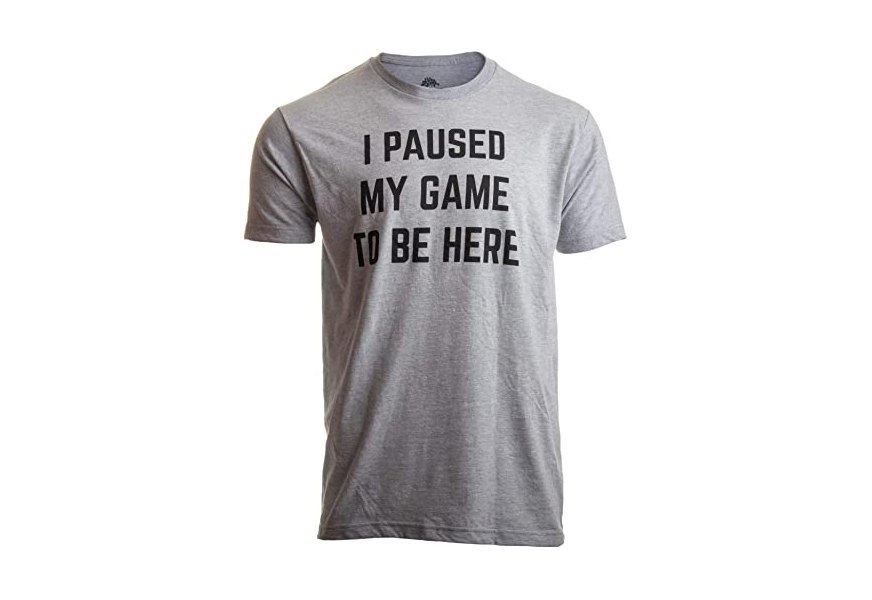 ann arbor t-shirt co. - i paused my game to be here