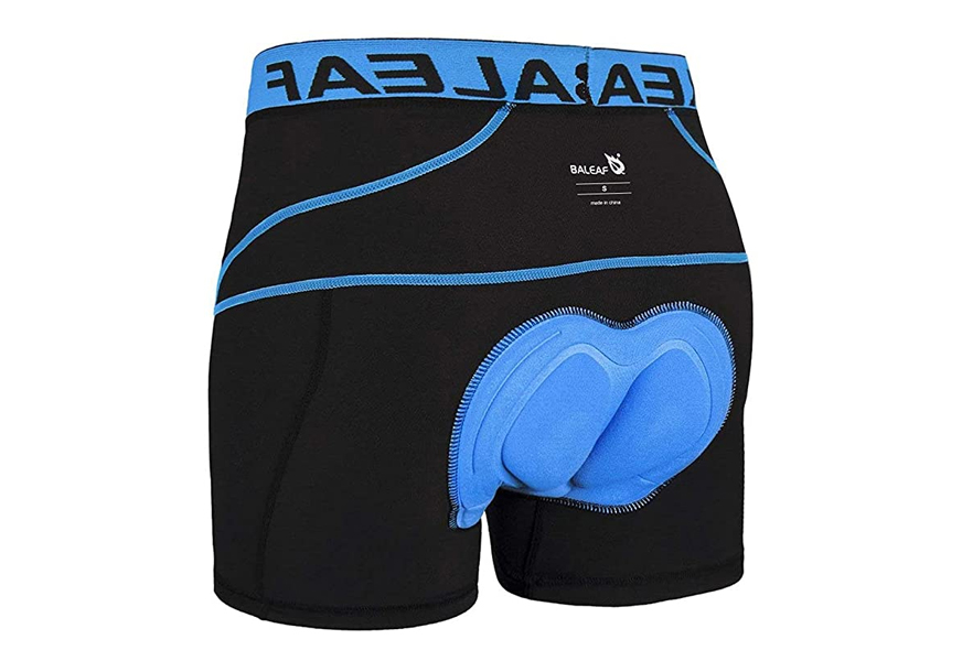 baleaf men's 3d padded bicycle underwear