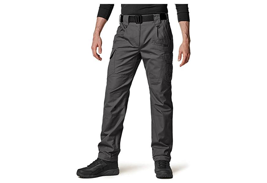 SELX Men Military Tactical Utility Multi-Pockets Outdoor Straight Leg Cargo Pants
