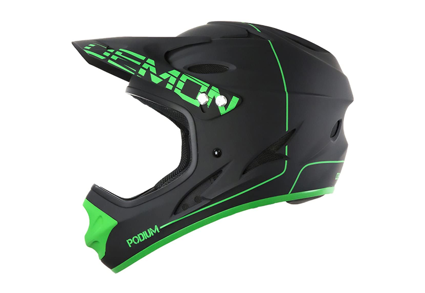 demon podium full face mountain bike helmet