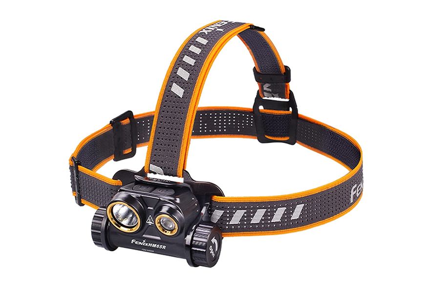 fenix hm65r 1400 lumen dual beam hunting headlamp