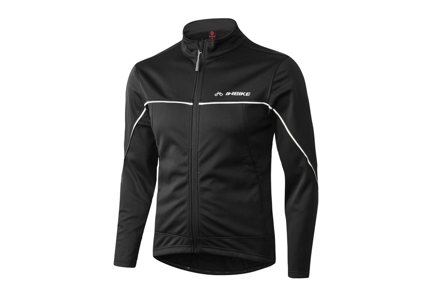 inbike winter men's windproof-thermal cycling running jacket