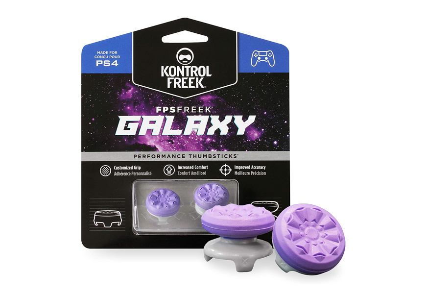 kontrolfreek fps freek galaxy purple for playstation 4 (ps4)