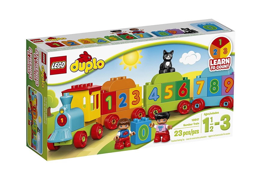 lego duplo my first number train
