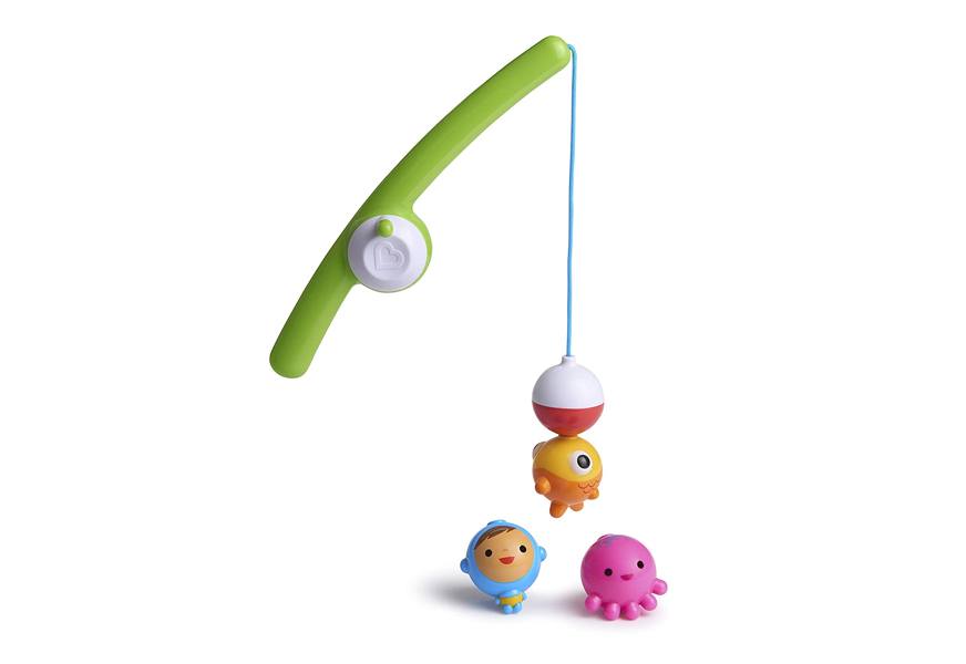 munchkin fishin' bath toy