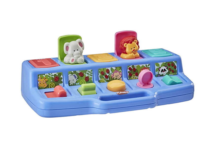 playskool poppin' pals pop up activity toy