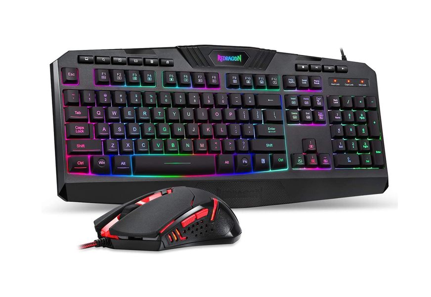 redragon s101 wired gaming keyboard and mouse combo