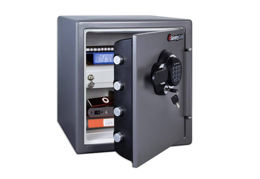 sentrysafe sfw123gdc electronic fire safe