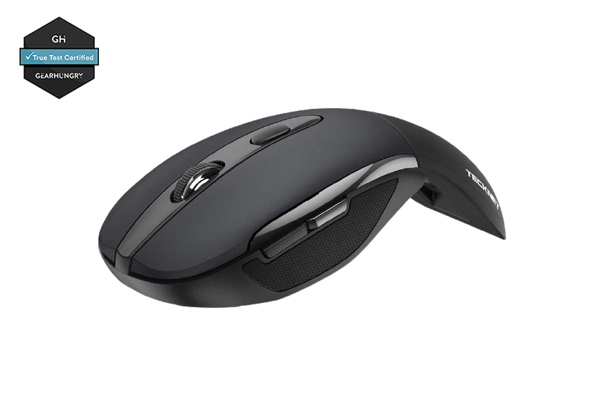 technet folding wireless optical mouse