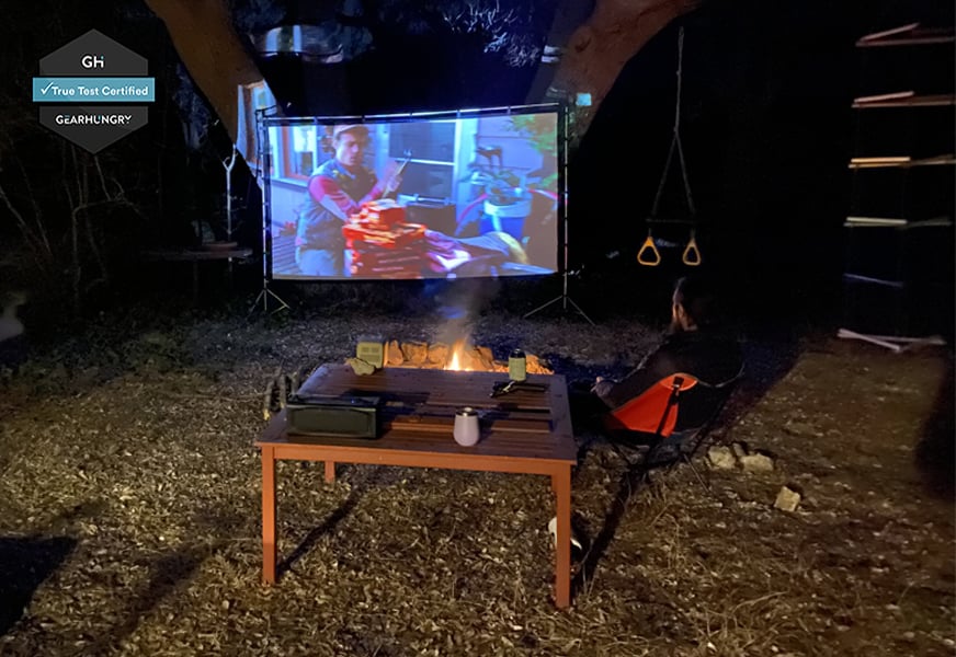 vamvo portable indoor outdoor movie screen